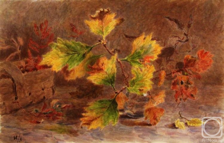 Lomanova Irina. Autumn leaves