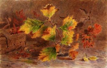 Autumn leaves. Lomanova Irina