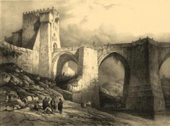 San Martin Bridge in Toledo. Kolotikhin Mikhail