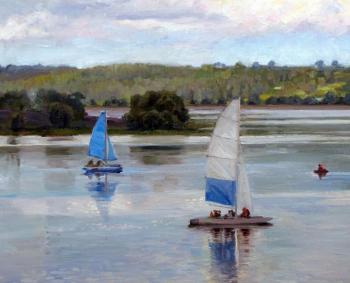 Rodionov Igor Ivanovich. Summer. Sails