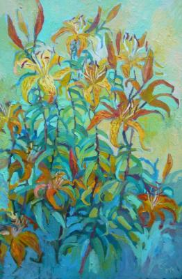 Daylilies. Samoshchenkova Galina