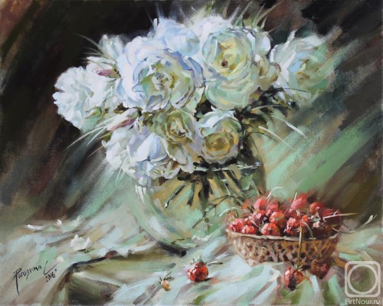 Rogozina Svetlana. White roses