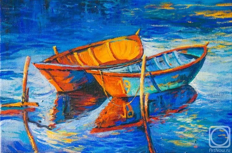 Mescheriakov Pavel. Cycle "Longboats" 4