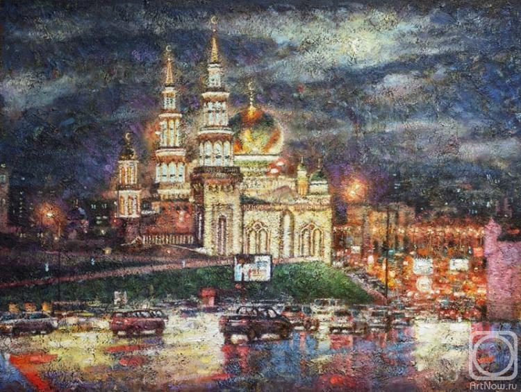 Razzhivin Igor. The Moscow Cathedral mosque