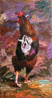 Chickens #34. Rooster. Rudnik Mihkail