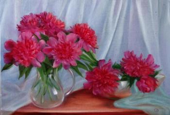 Peonies: five and three