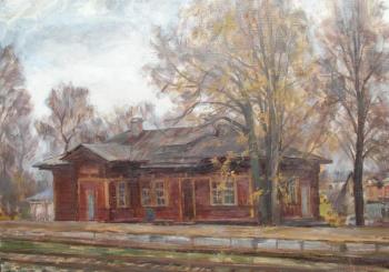 Train station in Firovo. Kovalevscky Andrey