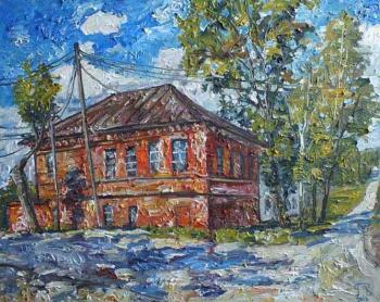 Old school in Zubtsov. Pomelov Fedor