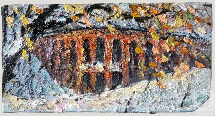 Arepyev Vladimir. Evening Stone bridge