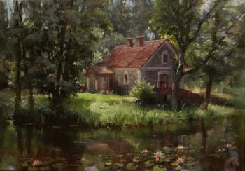 House in the pond. Schavleva Svetlana