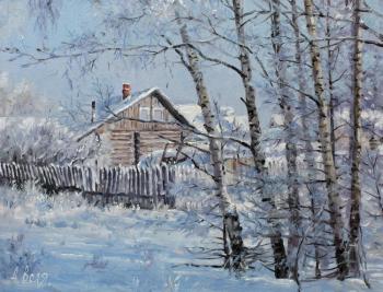 Winter day. Birches. Volya Alexander