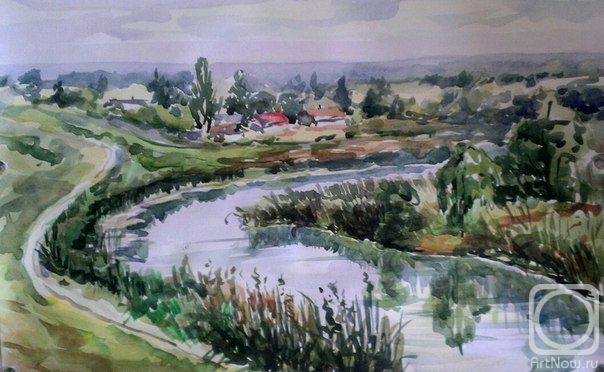 Lazarev Dmitry. Kagalnik River. Rostov-on-Don Region (study)