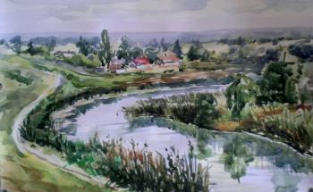 Lazarev Dmitry Evgenievich. Kagalnik River. Rostov-on-Don Region (study)
