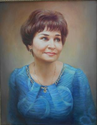 Portrait of a woman. Vays Irina