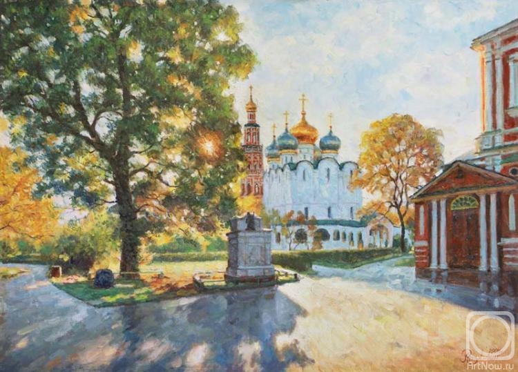 Razzhivin Igor. The beauty of the light. Novodevichy convent