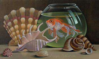 Still life with goldfish