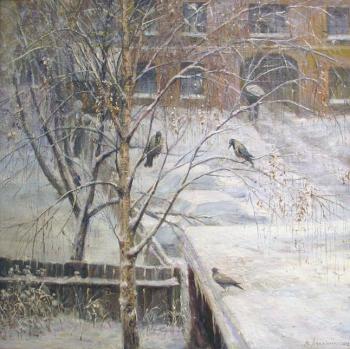 Snowfall. Loukianov Victor