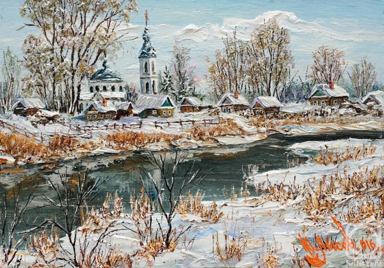 Lysov Yuriy. Winter has come, has powdered houses