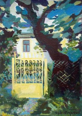 Abkhazia. A Fig-tree at the gate