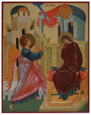 Annunciation of the Blessed Virgin Mary. Rodina Maria