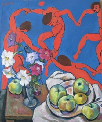 Petunias, apples and Dance. Ixygon Sergei