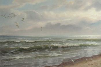 Troubled sea wind. Panov Aleksandr