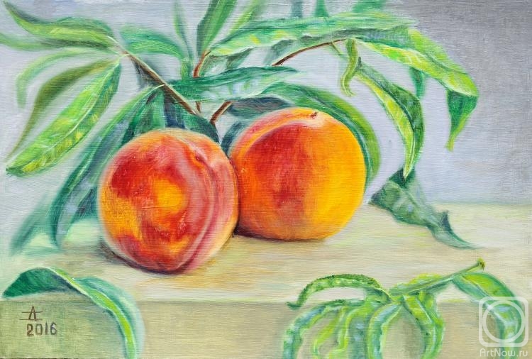Dyachenko Alyena. Crimean peaches