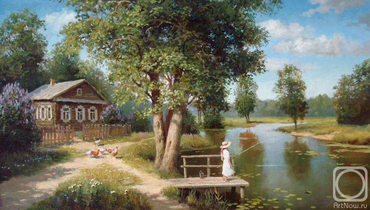 Grokhotova Svetlana. Summer in Podolino