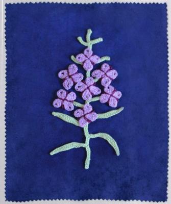 Fire-weed flower (Crochet). Deynega Tatyana
