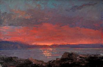 Solovev Alexey Sergeevich. Dawn at seagulf