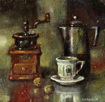 The coffee pause. Ivanova Olga