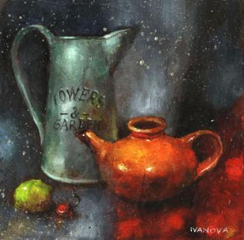 The orange tea-pot. Ivanova Olga