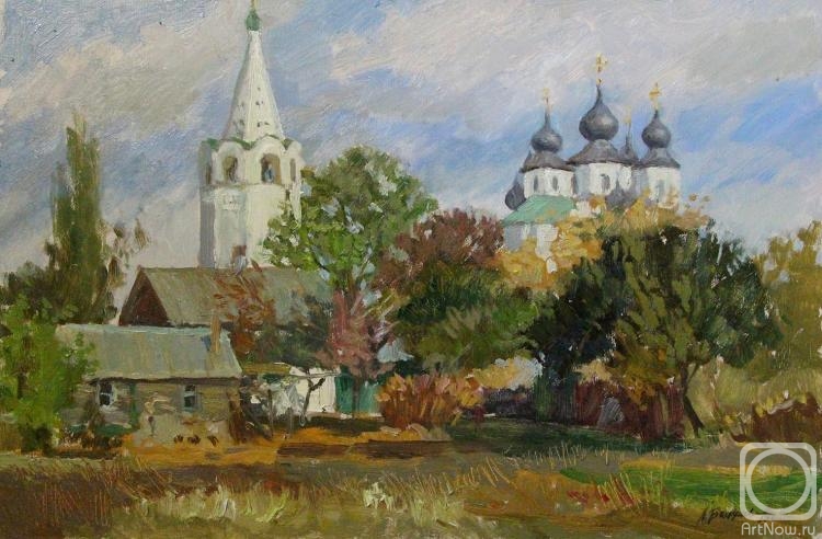 Bychenko Lyubov. View of the Cathedral