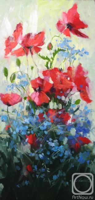 Ivanova Olesya. Poppies, poppies