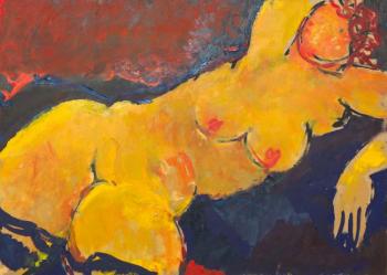 Картина «Лежащая обнаженная»