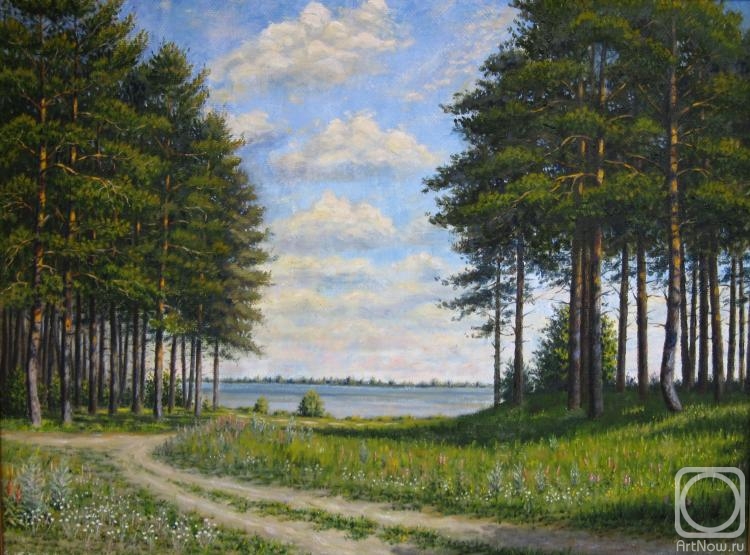 Gladyshev Aleksandr. Pine Trees by the Holy Lake