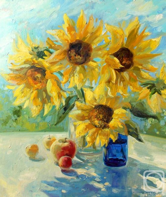 Gerasimova Natalia. Sunflowers