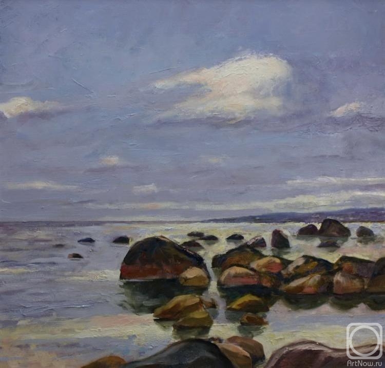 Rumiyantsev Vadim. Boulders on the sea