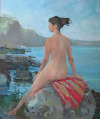 Картина «На берегу. Тарханкут»