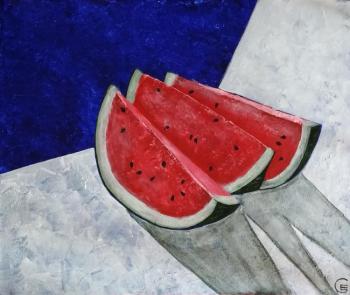 Laconic watermelon )). Potapova Elena