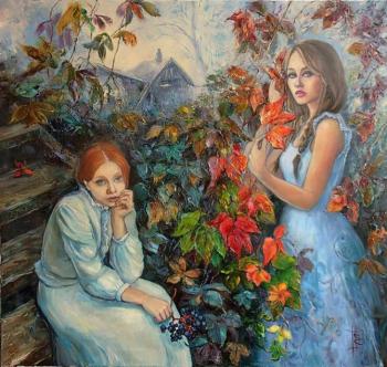 Maiden grapes. Ostraya Elena