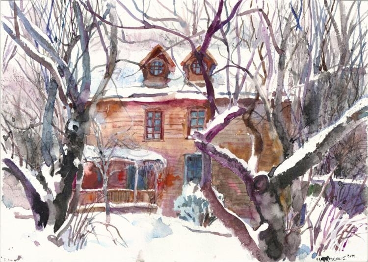Samoshchenkova Galina. Old house. Williams House
