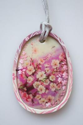 medallion "Spring" (Jewellery). Gorbatenkaia Tatiana