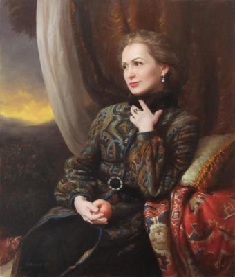 Sevryukov Dmitry . Portrait of Daria