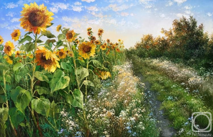 Orlova Olesya. Sunflowers