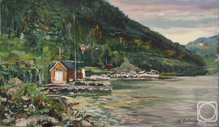 Belevich Andrei. Fjord Scenery Near Ims Town