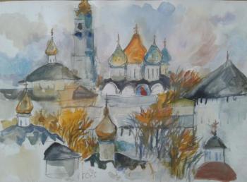 View of the Lavra. Autumn