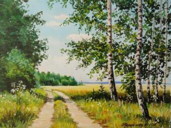 The Road Through the Field. Chernyshev Andrei