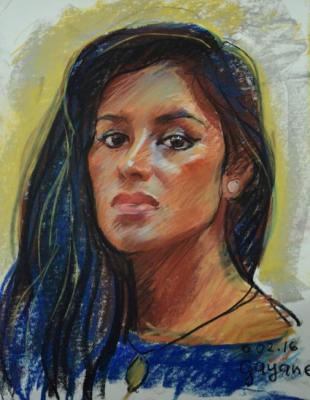 Bolivian artist Mamani Ventura Rosmeri. Dobrovolskaya Gayane