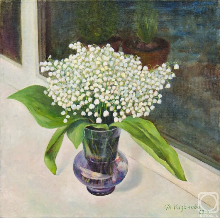 Kazakova Tatyana. Lilies of the valley . Lilies of the valley